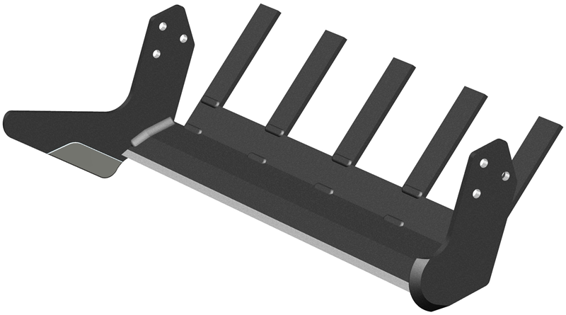 SKH2521F5R-I - 21" HEAVY DUTY SOD KNIFE, RH, 5 FINGERS, HF IN. : 